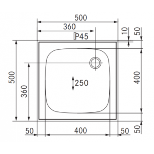 RVS Spoelbak Franke ST-SB50-1
