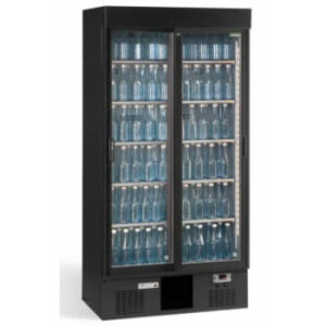 Maxiglass flessenkoeling 500L 180/182,5 cm- antraciet