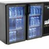 Serrco Combi Line Flessenkoeler, 2 deurs (glas)
