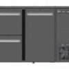 Serrco Combi Line Flessenkoeler, 2 lades (50-50), deur