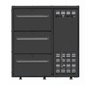 Serrco Combi Line Flessenkoeler, 3 lades (30-30-30)