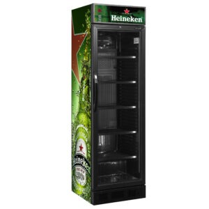 Showroommodel: Heineken special glasdeurkoelkast 345 liter