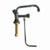 Spoelkraan met zwenkarm chrome